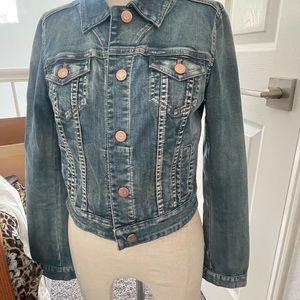 Denim jacket hardly worn